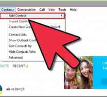 Hoe om kontakte by Skype by te voeg