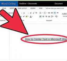 Hoe om teks in Microsoft Word te sentreer
