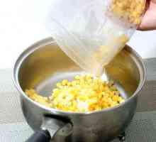 Hoe om gevriesde koring te kook