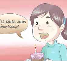 Hoe om gelukkige verjaarsdag in Duits te sê
