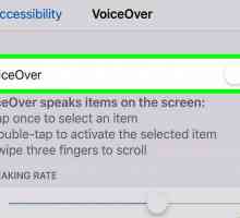 Hoe om VoiceOver op `n iPhone uit te skakel