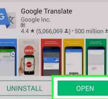 Hoe om `n taal af te laai om in die aflynmodus van Google Translate vir Android te gebruik