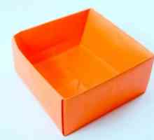 Hoe om `n skeider vir `n origami-boks te vou