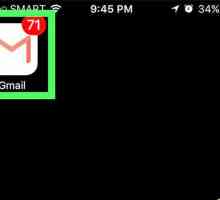 Hoe om ikone uit ongelees e-posse in die Gmail-program te verwyder