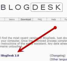 Hoe om te skryf in blogs met BlogDesk