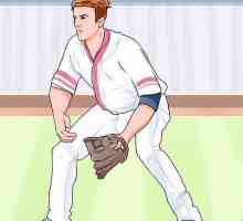 Hoe om `n bal in baseball te veld