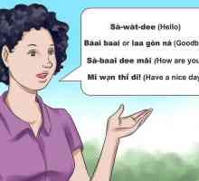 Hoe om Thai te praat