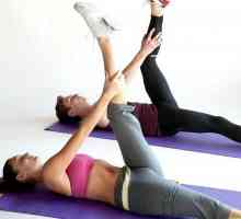 Hoe om die een-been-strek in pilates te doen