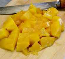 Hoe om mango-tert te maak wat nie gebak is nie