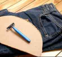 Hoe om jeans oud te maak met die hulp van `n hark
