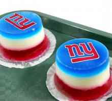 Hoe om gelatine skote van die New York Giants te maak