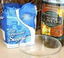 Hoe om `n spoel olyfolie en suiker te maak