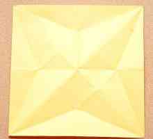 Hoe om `n vlieër basis in origami te maak