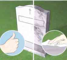 Hoe om `n grafsteen skoon te maak
