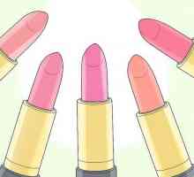Hoe om kersie-gekleurde lipstiffie te dra