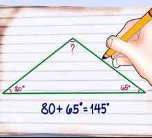 Hoe om die hoek van `n driehoek te kry