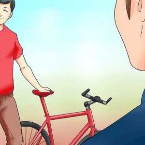 Hoe om `n fiets met twee mense te ry