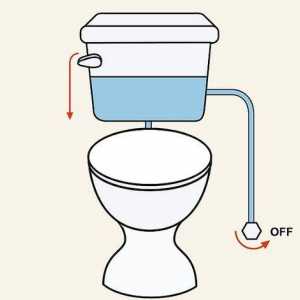 Hoe om `n lawaaierige toilet op te los