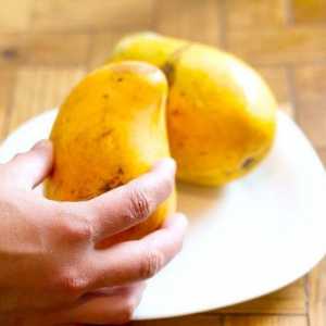 Hoe om `n mango te eet