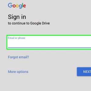 Hoe om groot lêers in Google Drive te deel
