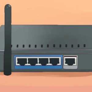 Hoe om een ​​router na `n ander te koppel om `n netwerk uit te brei