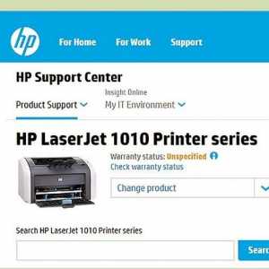 Hoe om `n HP LaserJet 1010-drukker aan te sluit by Windows 7