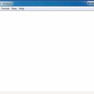 Hoe om `n chatbot of `n chatbox in Notepad te skep