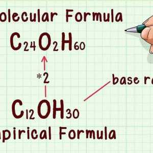 Hoe om die molekulêre formule te vind