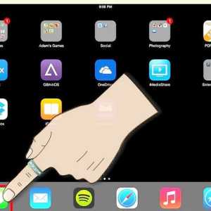 Hoe om boodskappe op `n iPad te stuur