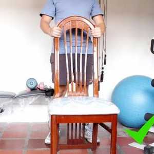 Hoe om abdominale oefeninge op `n stoel te doen
