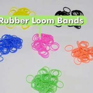 Hoe om armbande met gekleurde elastiek te maak