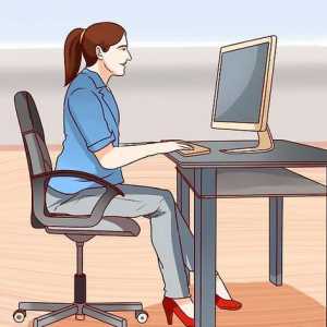 Hoe om `n kantoorstoel aan te pas
