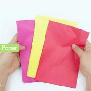 Hoe om papierpapierroos te maak (kleenex)