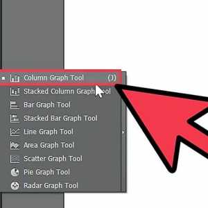 Hoe om `n grafiese in Adobe Illustrator te maak