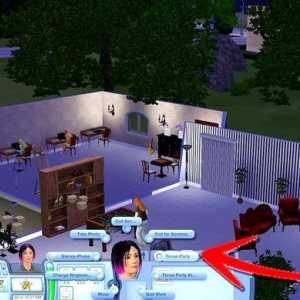 Hoe om `n groot fees in Sims 3 te maak