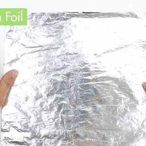 Hoe om `n pyp met aluminiumfoelie te maak