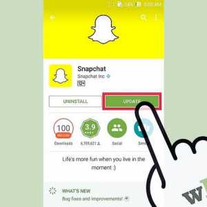 Hoe om `n video-oproep op Snapchat te maak