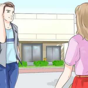 Hoe om met meisies te flirt wanneer jy in die straat loop