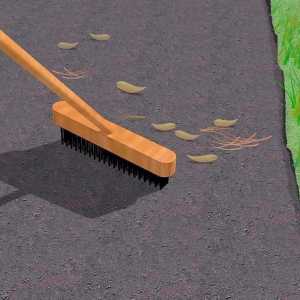 Hoe om asfalt skoon te maak