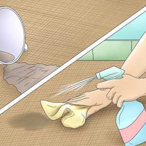 Hoe om `n mat skoon te maak sonder om skoonmaakmiddels te gebruik