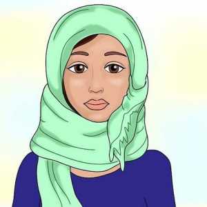 Hoe om `n hijab op `n moderne manier te dra