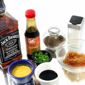 Hoe om vleis te marineren met whisky Jack Daniel`s
