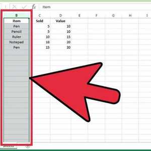 Hoe om kolomme in Excel te verskuif