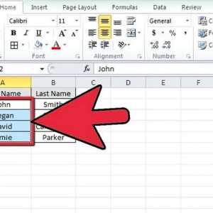 Hoe om `n lys in Microsoft Excel te sorteer