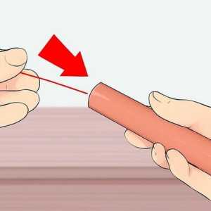 Hoe om kabels deur middel van `n buis of pyp uit te voer