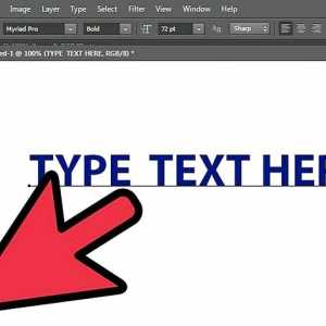 Hoe om teks te rasteriseer in Photoshop