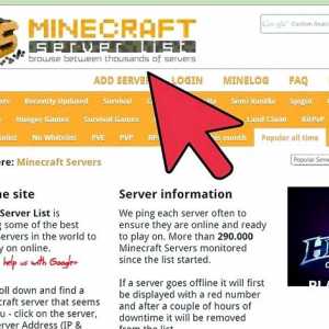 Hoe om by `n Minecraft-bediener aan te sluit